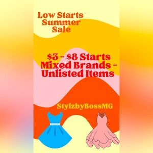 7/22/25- Mixed Brands Unlisted Items